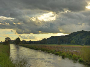 Das Mindeltal am 7.10.2019.