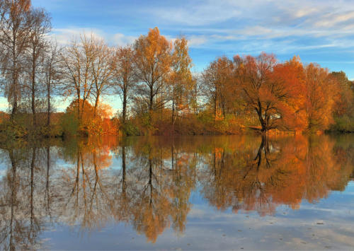 Ein Weiher bei Ursberg